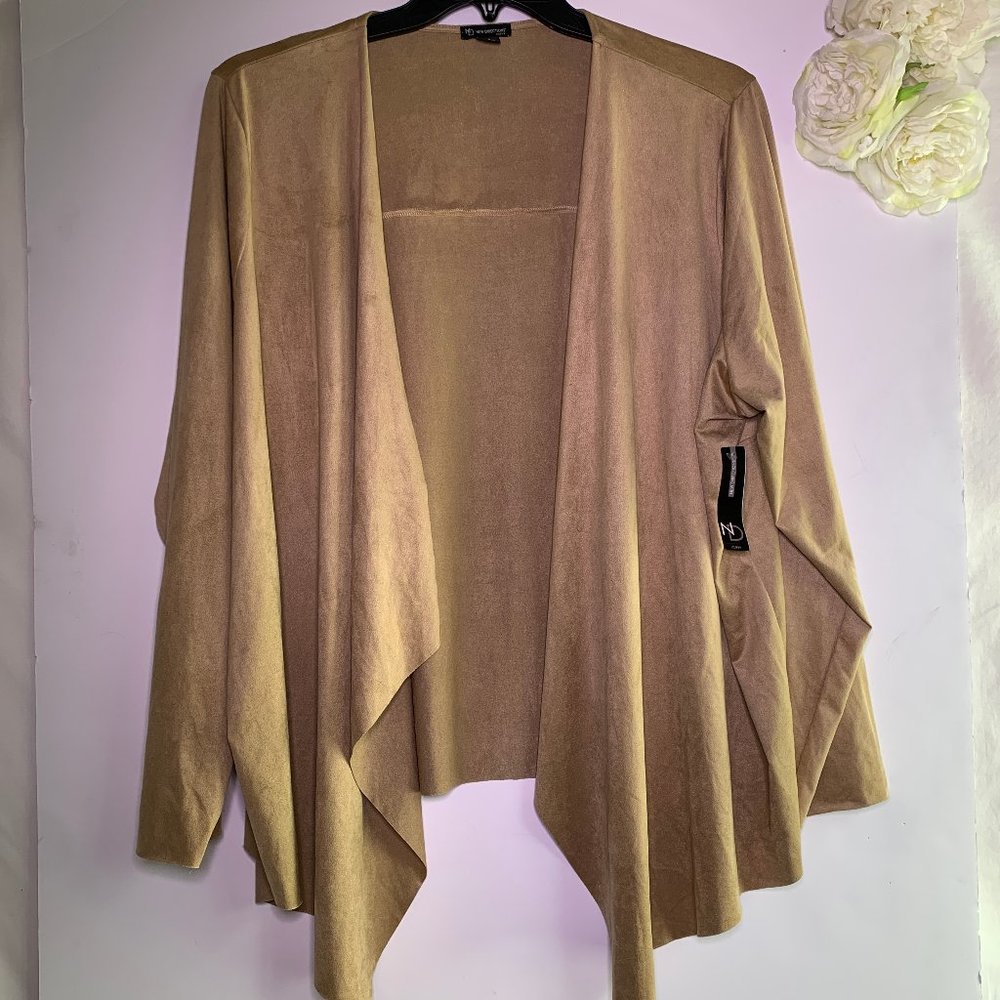 New Directions cardigan and sleeveles top size 2X